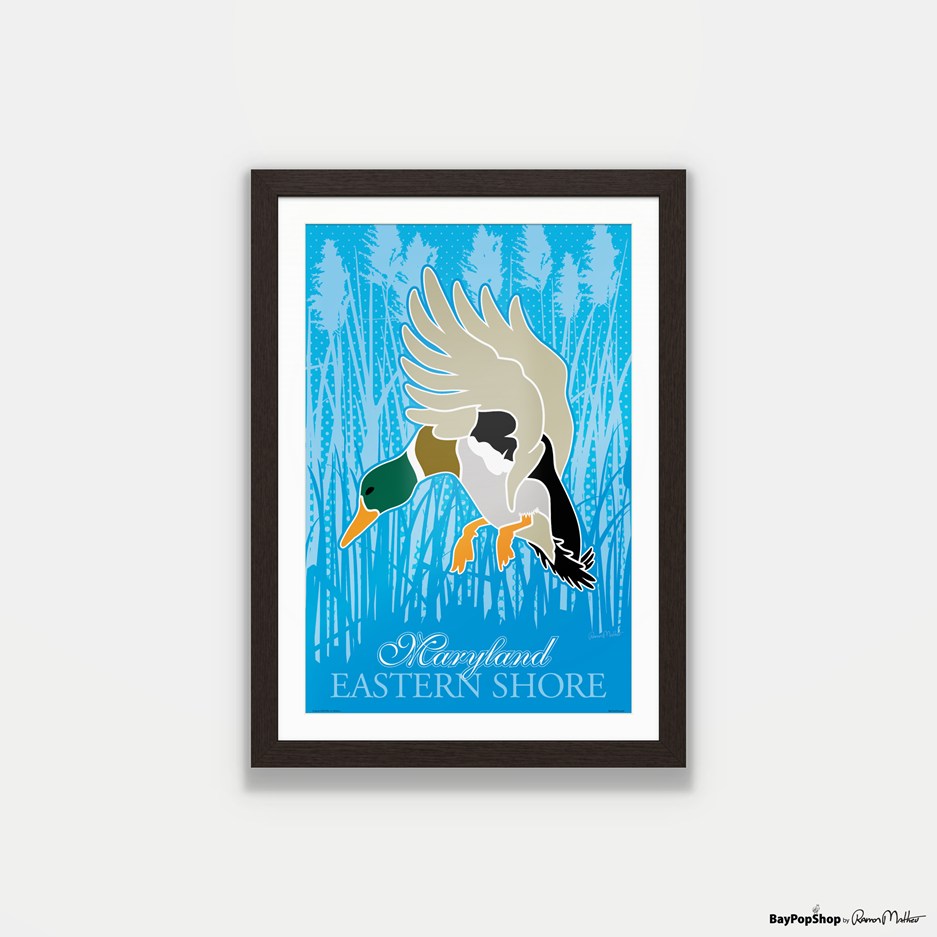 "Eastern Shore Ducks" Open Edition Art Print by Ramon Matheu
