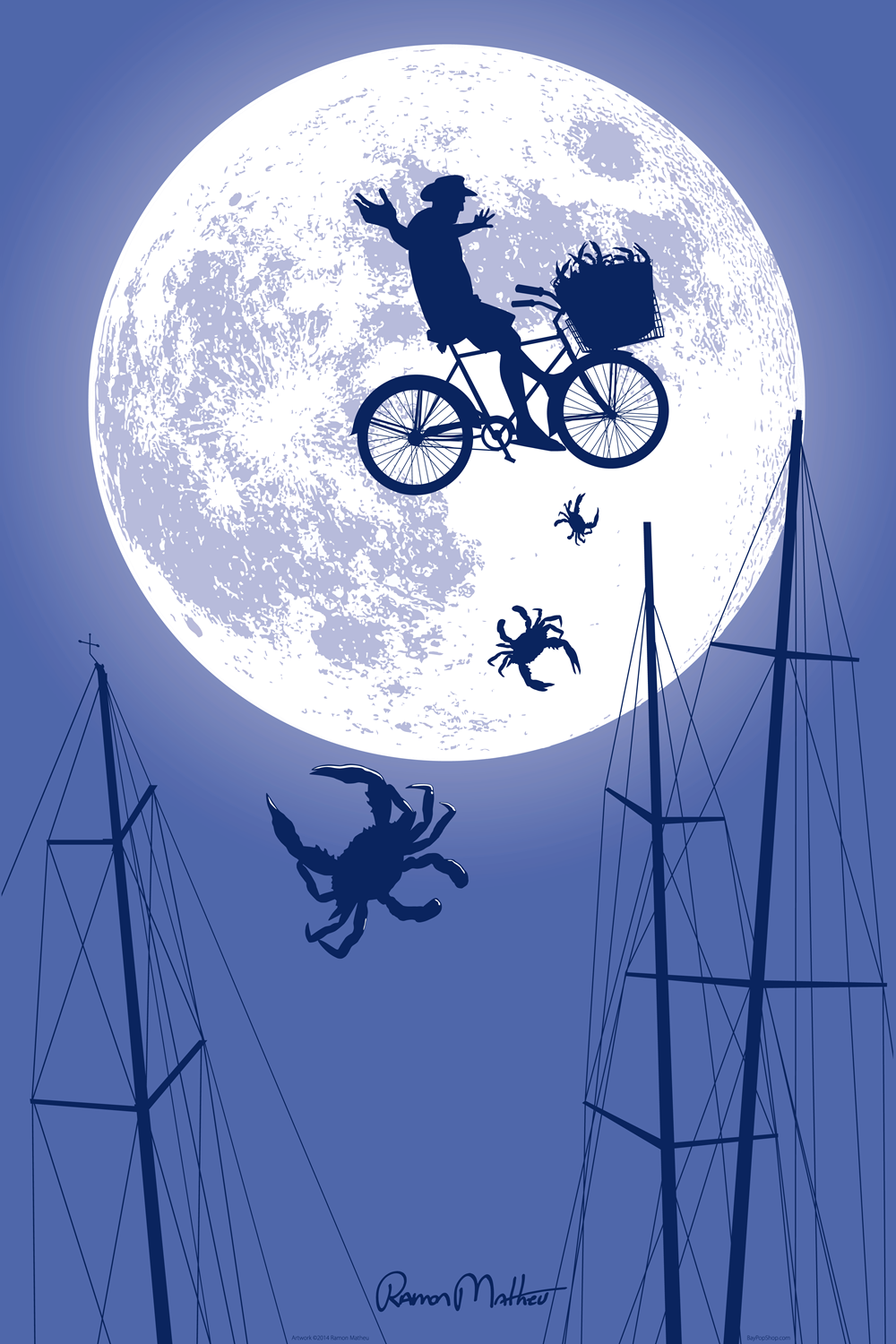 "Et Crab" Open Edition Art Print by Ramon Matheu