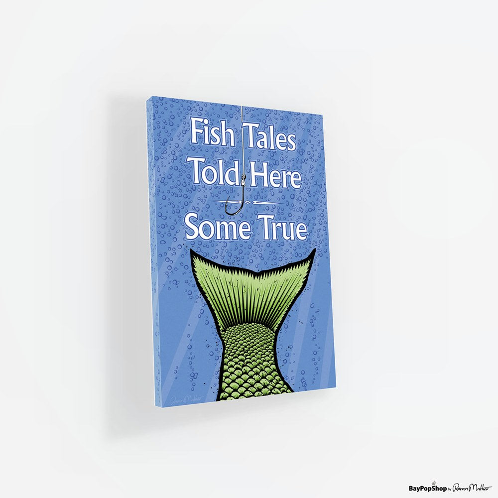 "Fish Tales" Open Edition Art Print by Ramon Matheu