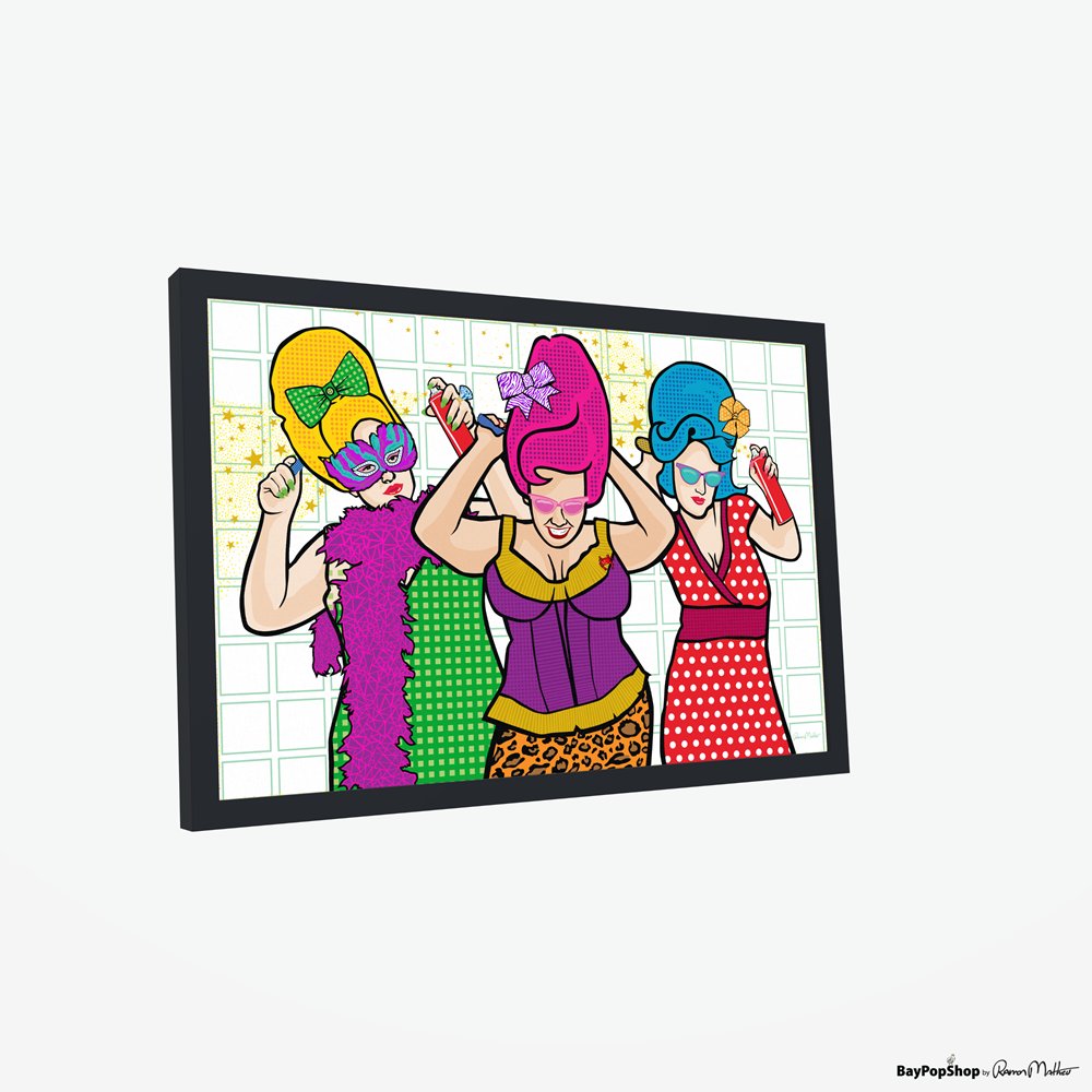 "Get'N Ready Hon" Open Edition Art Print by Ramon Matheu