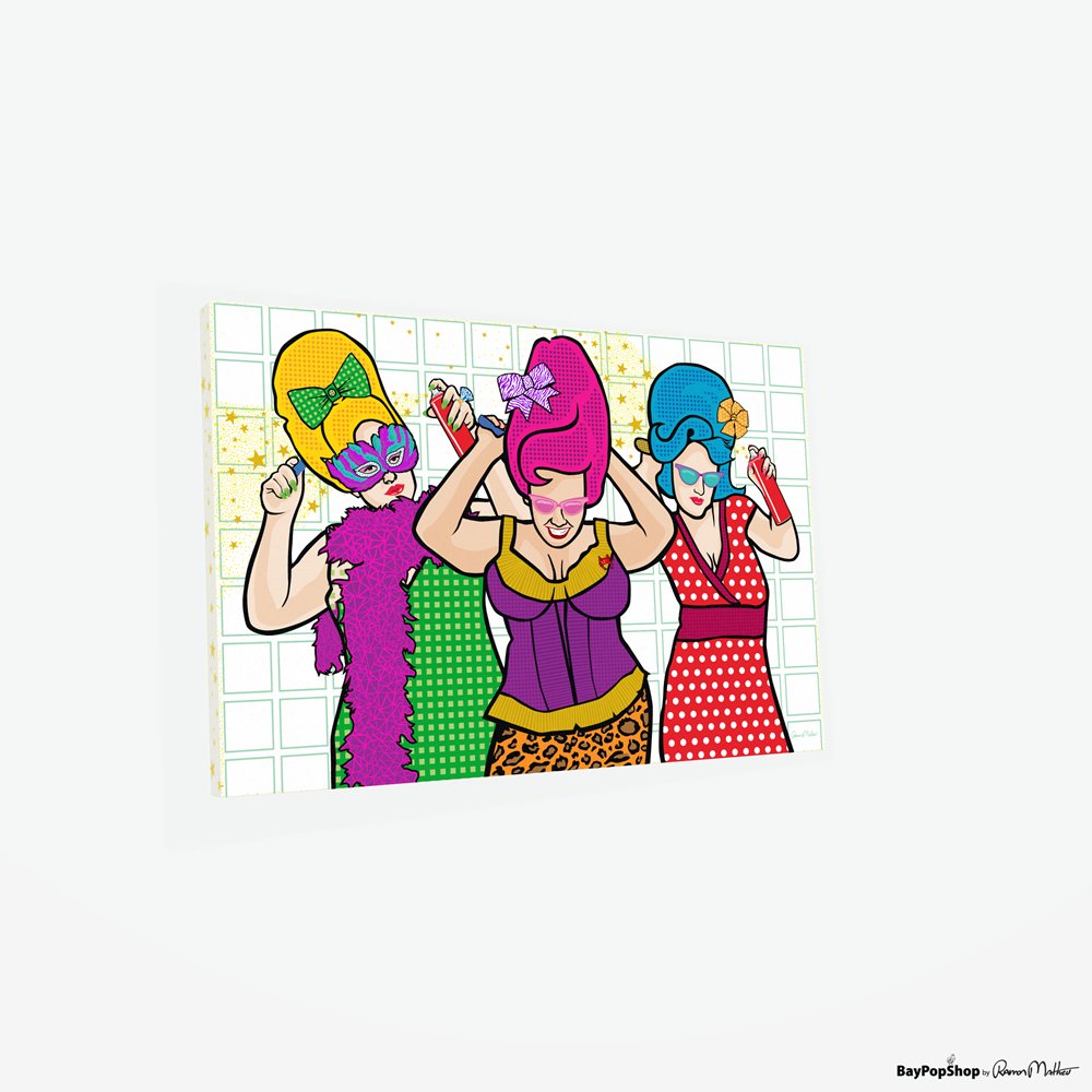 "Get'N Ready Hon" Open Edition Art Print by Ramon Matheu