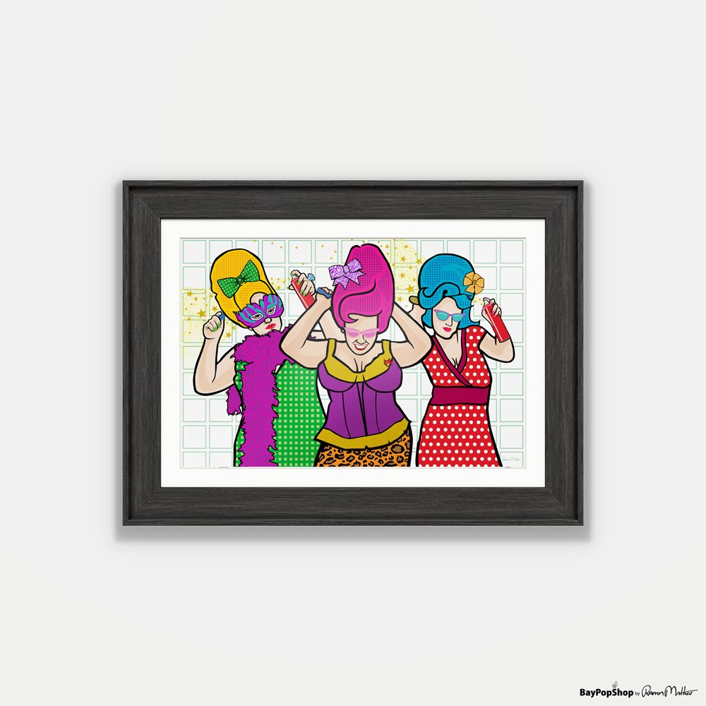 "Get'N Ready Hon" Open Edition Art Print by Ramon Matheu
