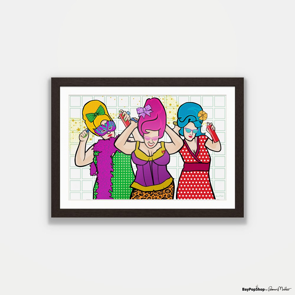 "Get'N Ready Hon" Open Edition Art Print by Ramon Matheu