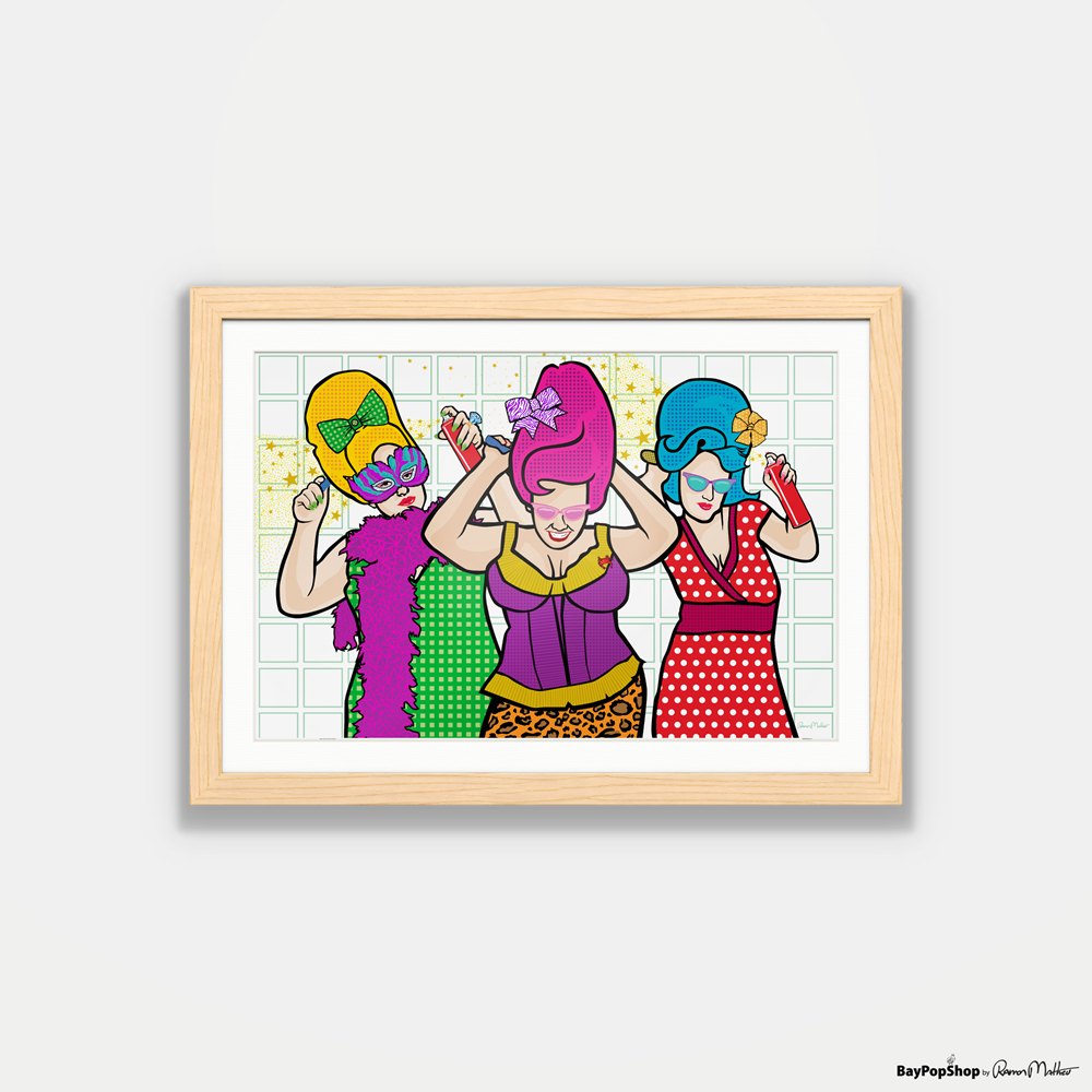 "Get'N Ready Hon" Open Edition Art Print by Ramon Matheu