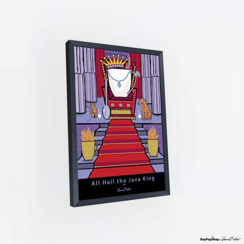 "Java King" Open Edition Art Print by Ramon Matheu