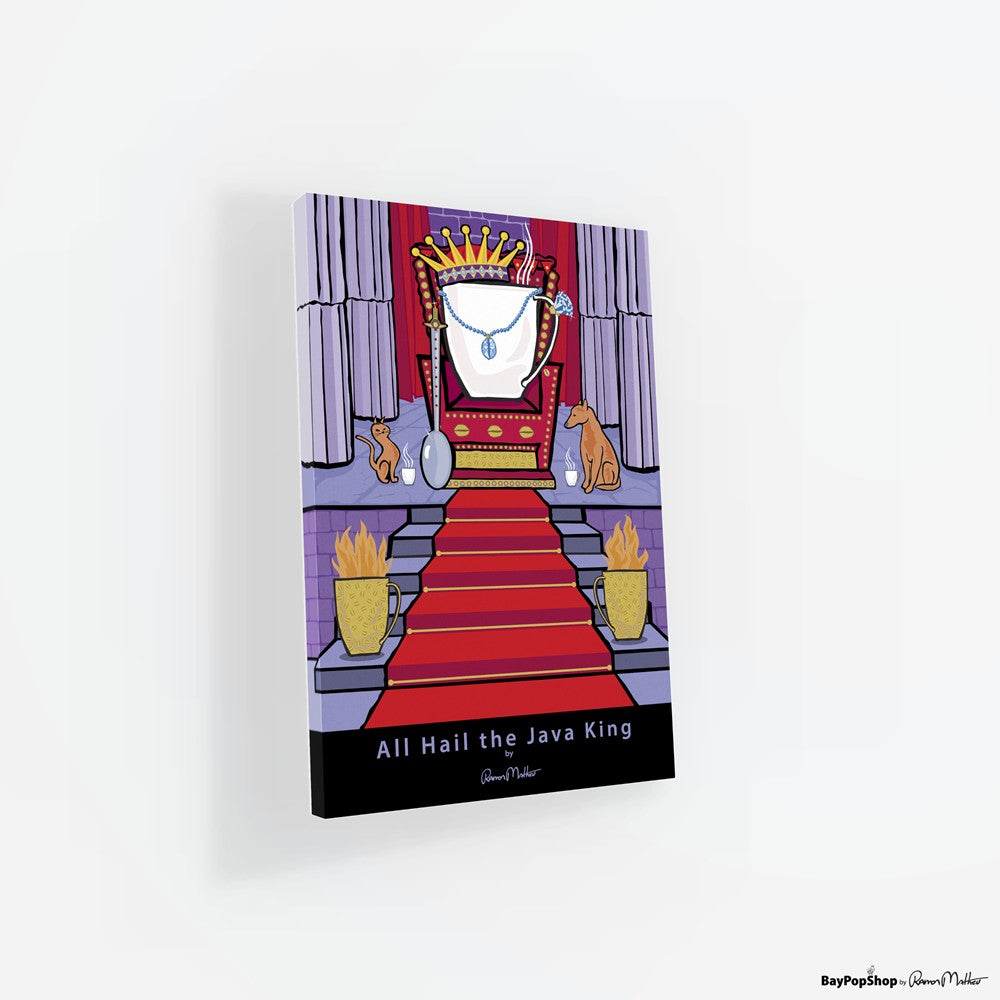 "Java King" Open Edition Art Print by Ramon Matheu