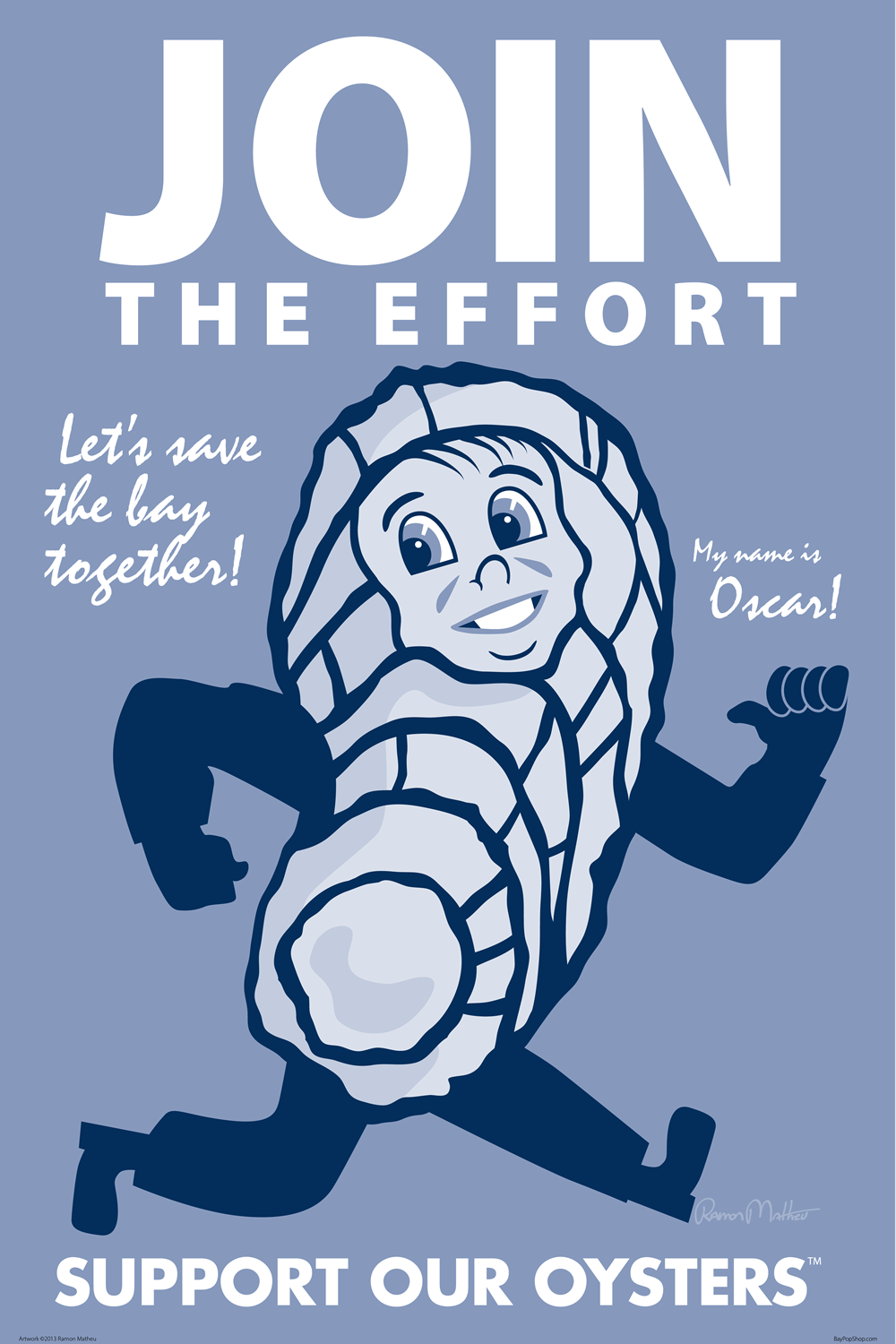 "Join The Effort" Open Edition Art Print by Ramon Matheu