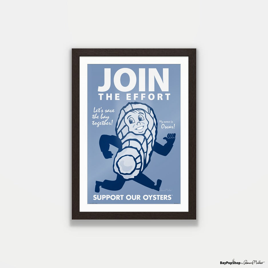 "Join The Effort" Open Edition Art Print by Ramon Matheu