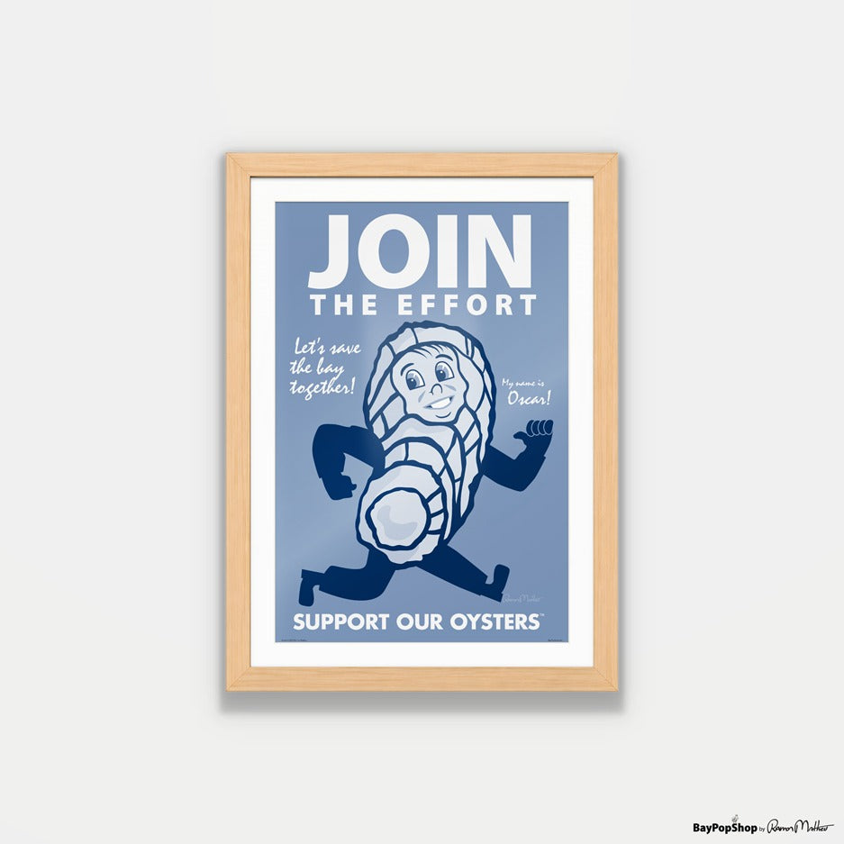 "Join The Effort" Open Edition Art Print by Ramon Matheu