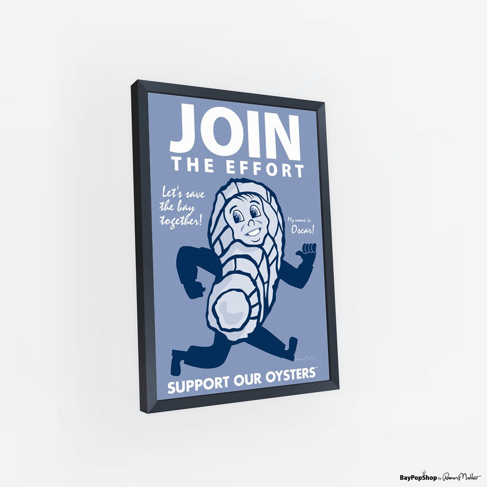 "Join The Effort" Open Edition Art Print by Ramon Matheu