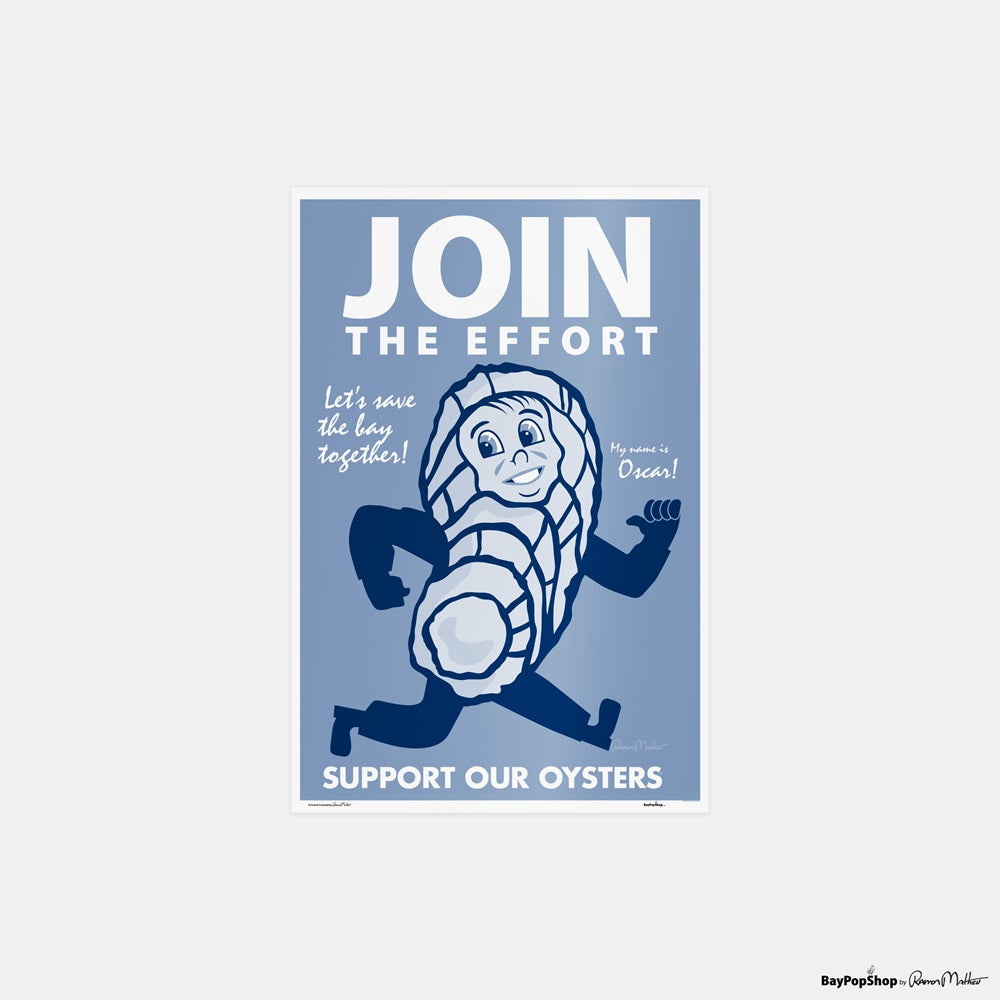 "Join The Effort" Open Edition Art Print by Ramon Matheu