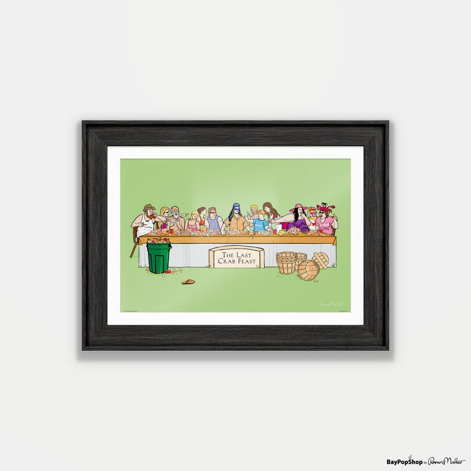 "The Last Crab Feast" Open Edition Art Print by Ramon Matheu