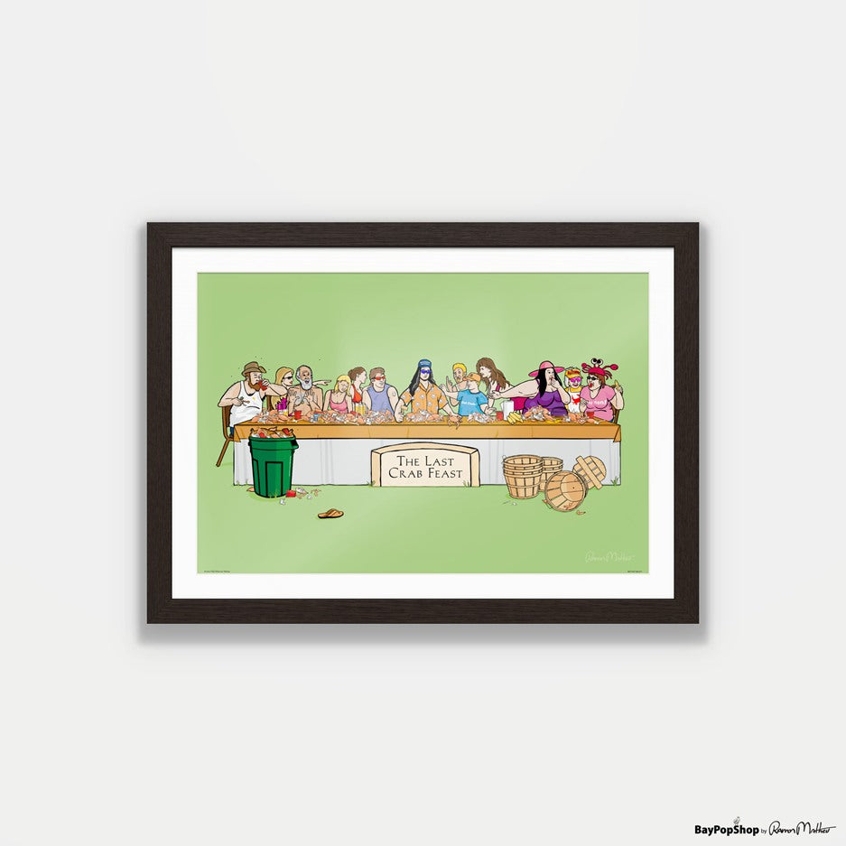 "The Last Crab Feast" Open Edition Art Print by Ramon Matheu