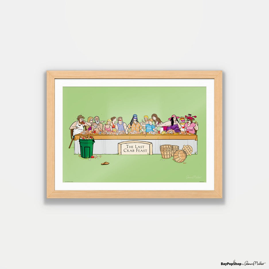 "The Last Crab Feast" Open Edition Art Print by Ramon Matheu