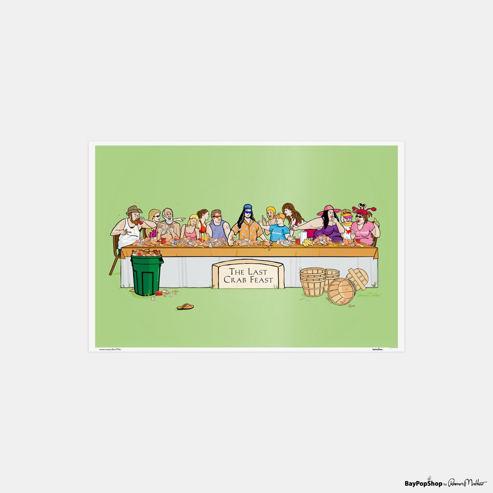 "The Last Crab Feast" Open Edition Art Print by Ramon Matheu