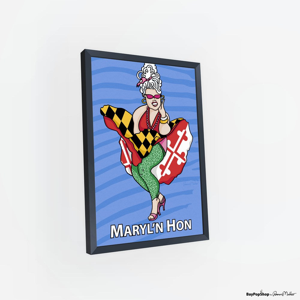 "Maryl’N Hon" Open Edition Art Print by Ramon Matheu