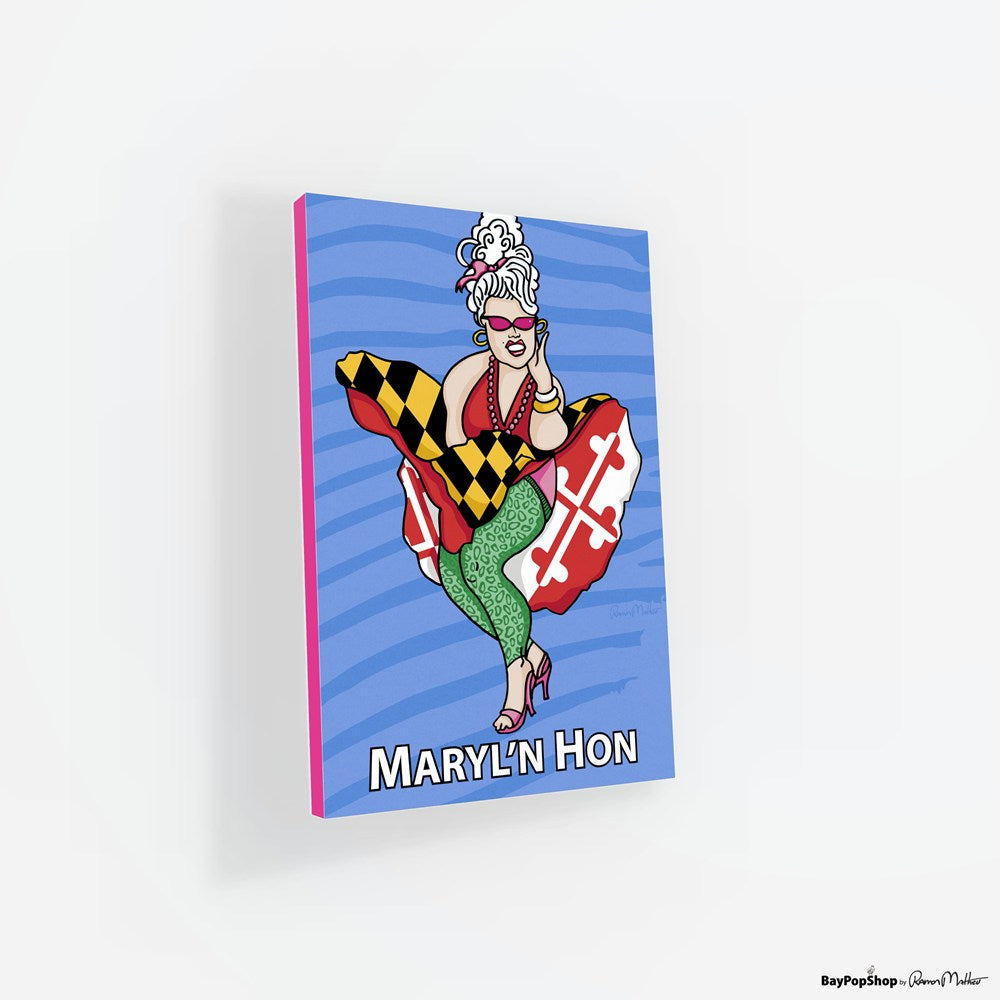 "Maryl’N Hon" Open Edition Art Print by Ramon Matheu