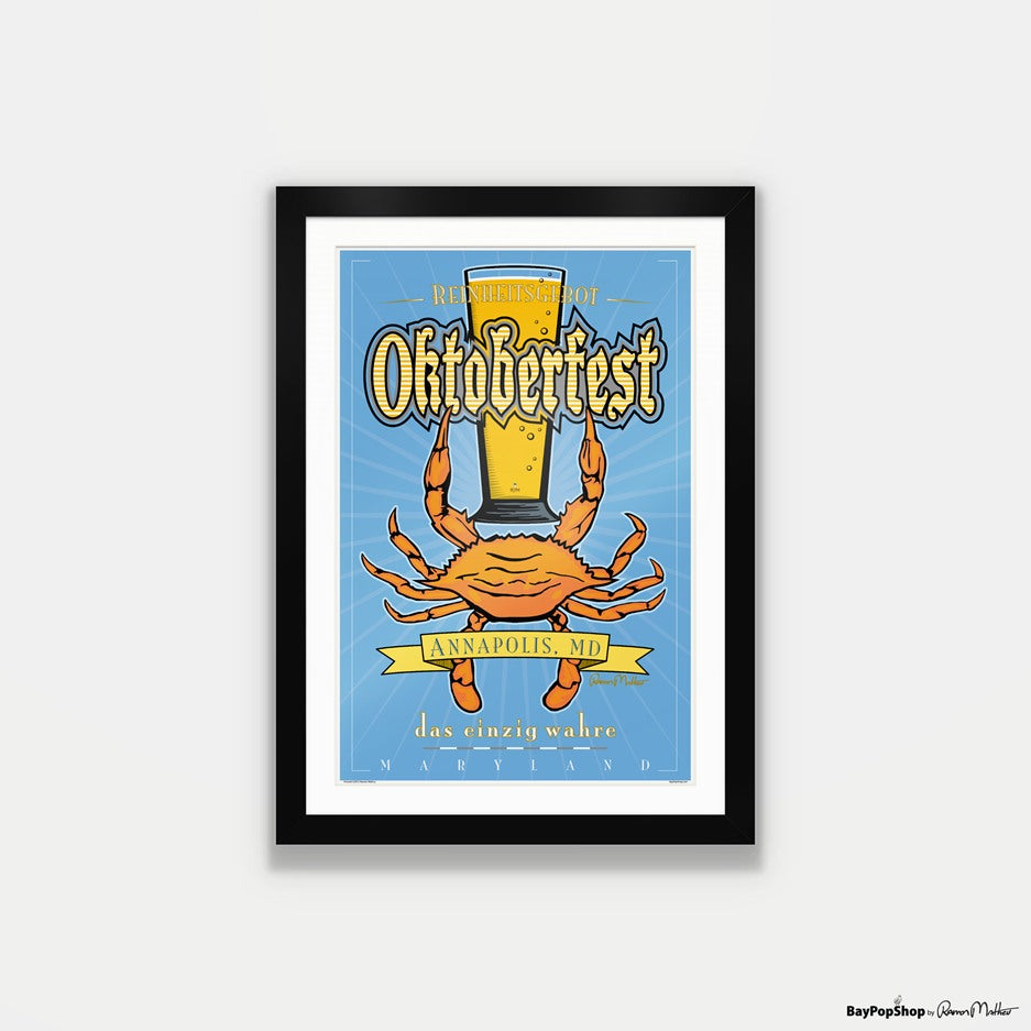 "Oktoberfest 2010" Open Edition Art Print by Ramon Matheu