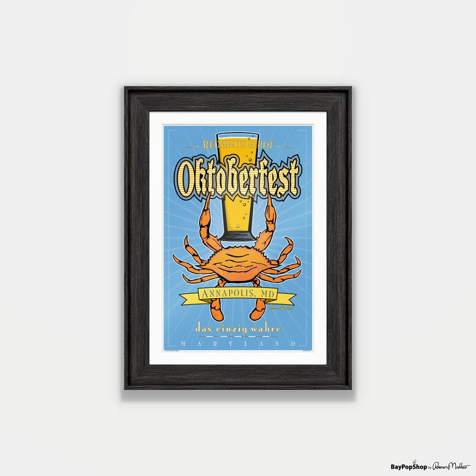"Oktoberfest 2010" Open Edition Art Print by Ramon Matheu
