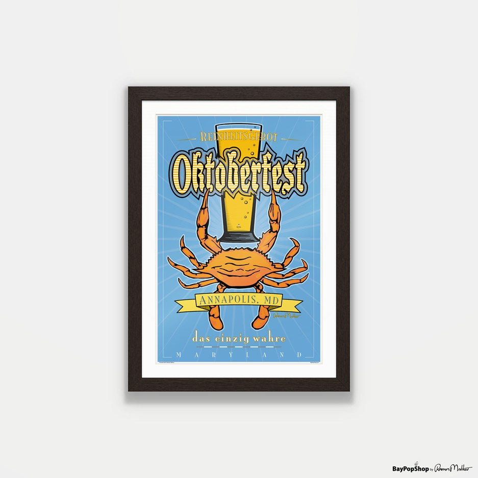 "Oktoberfest 2010" Open Edition Art Print by Ramon Matheu