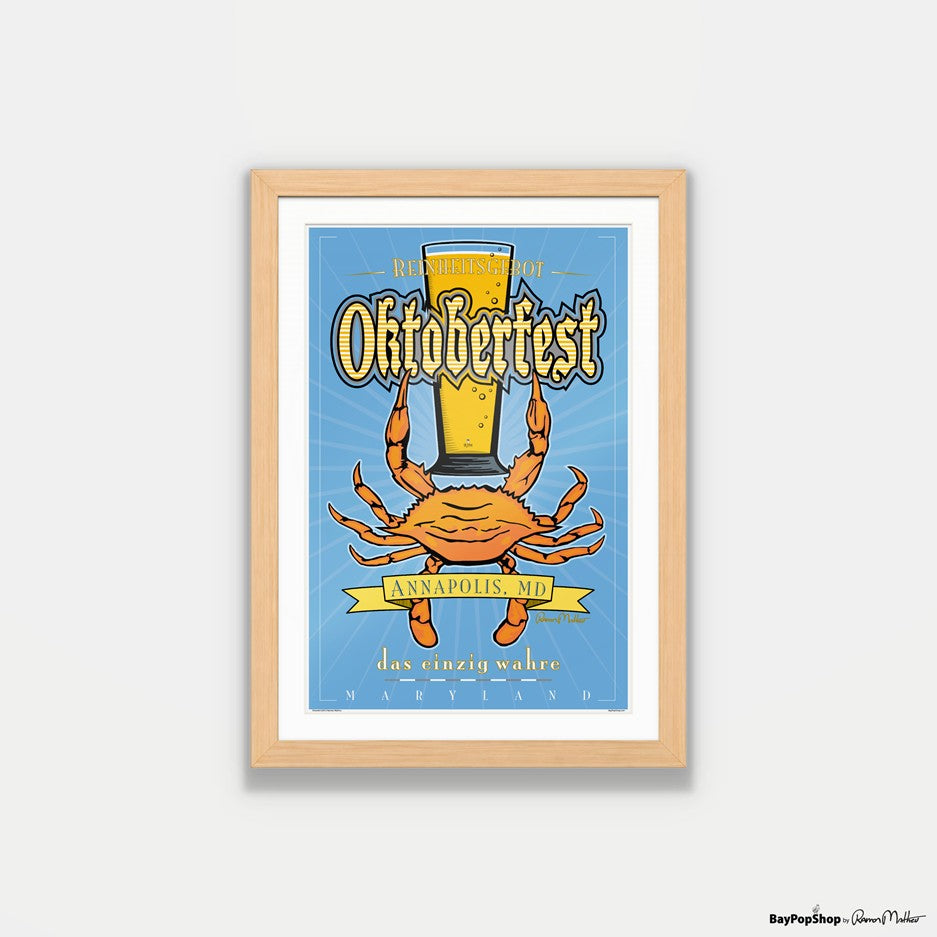 "Oktoberfest 2010" Open Edition Art Print by Ramon Matheu