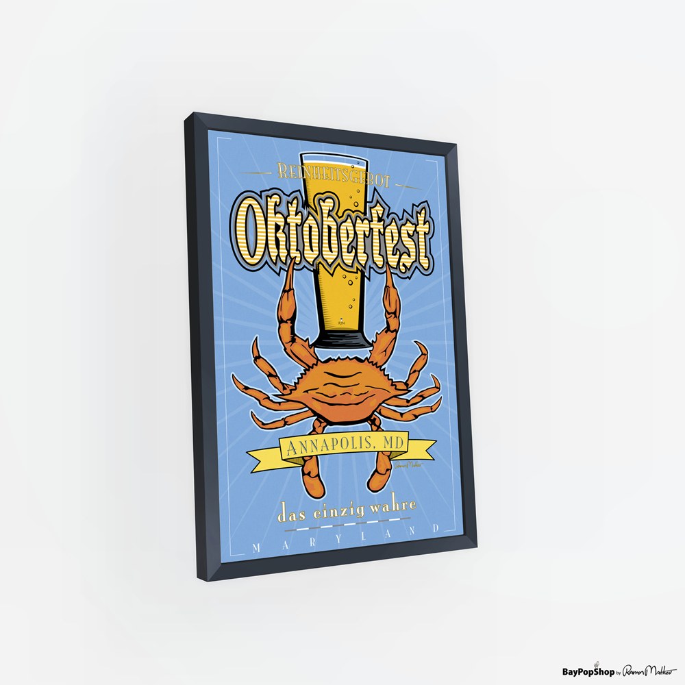 "Oktoberfest 2010" Open Edition Art Print by Ramon Matheu