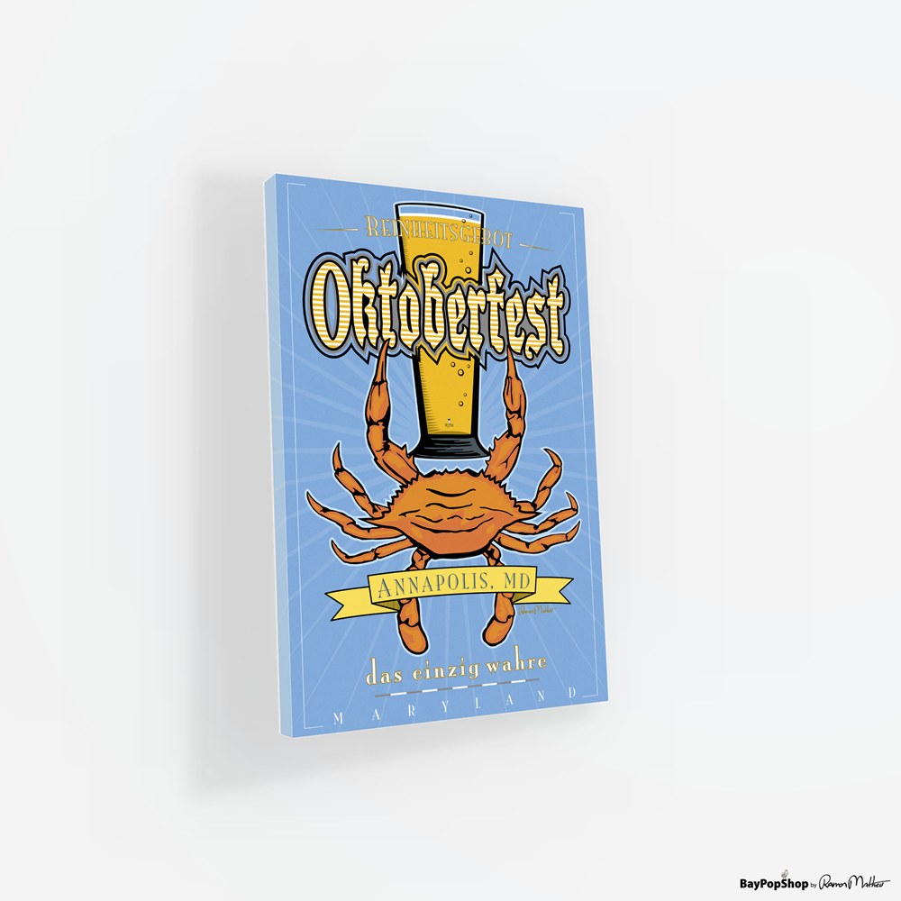 "Oktoberfest 2010" Open Edition Art Print by Ramon Matheu