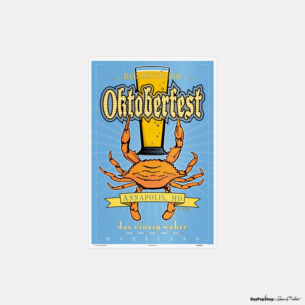 "Oktoberfest 2010" Open Edition Art Print by Ramon Matheu