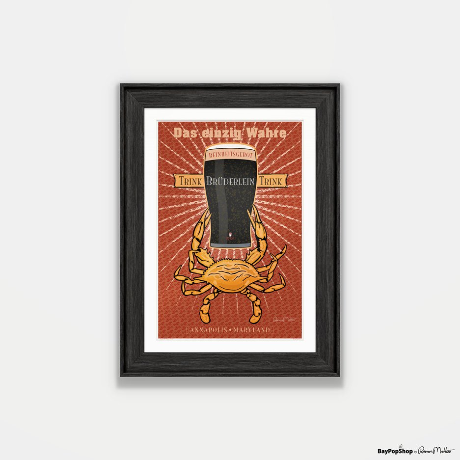 "Oktoberfest 2011" Open Edition Art Print by Ramon Matheu