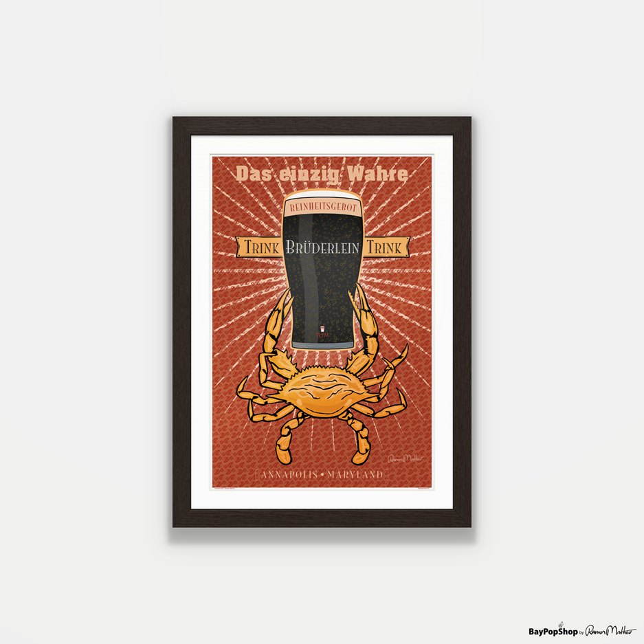 "Oktoberfest 2011" Open Edition Art Print by Ramon Matheu