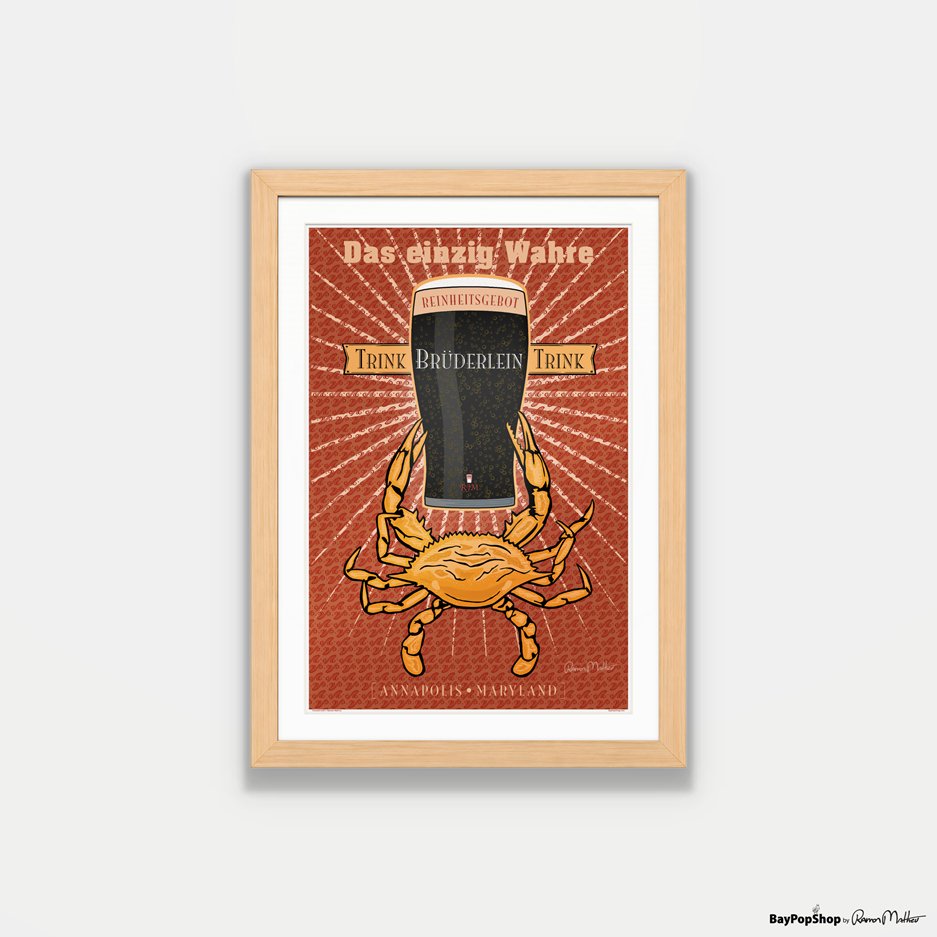 "Oktoberfest 2011" Open Edition Art Print by Ramon Matheu