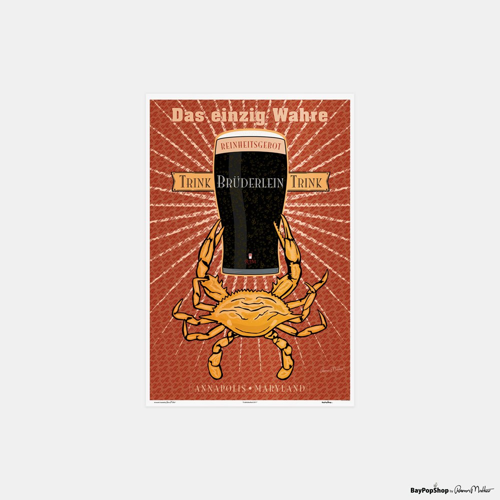 "Oktoberfest 2011" Open Edition Art Print by Ramon Matheu