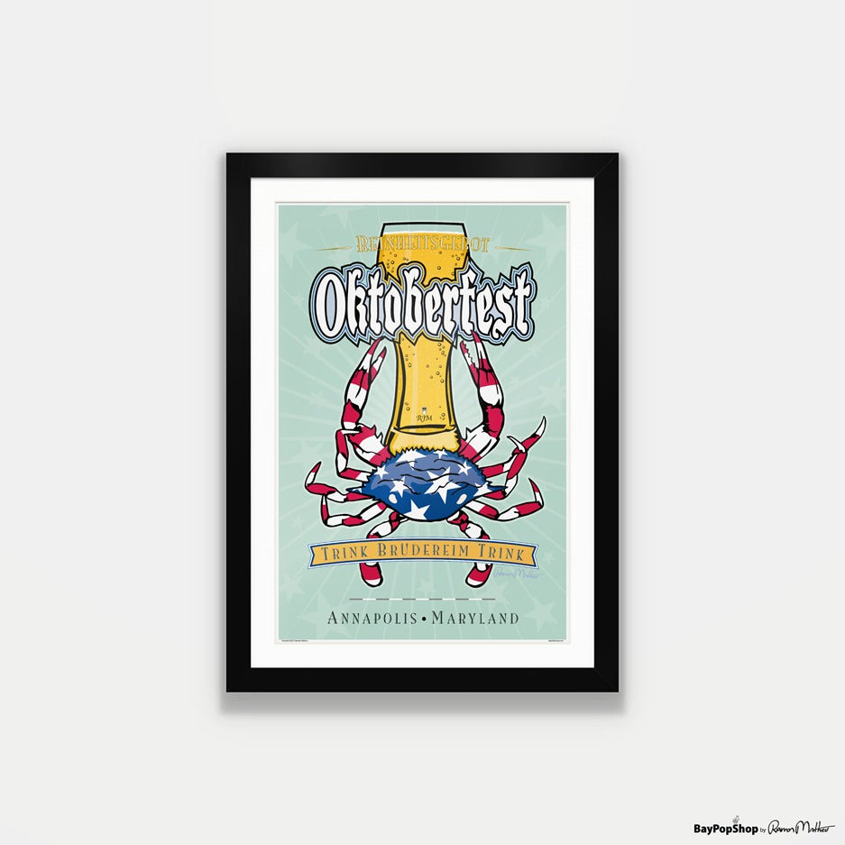 "Oktoberfest 2012" Open Edition Art Print by Ramon Matheu