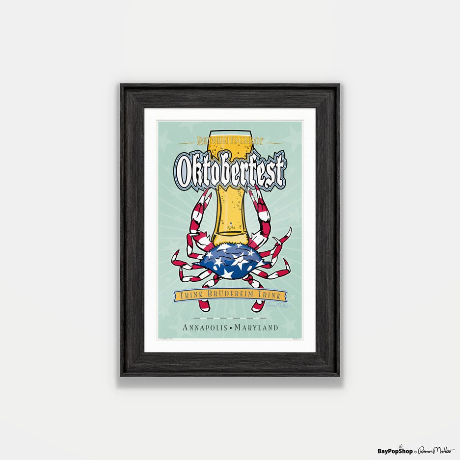 "Oktoberfest 2012" Open Edition Art Print by Ramon Matheu