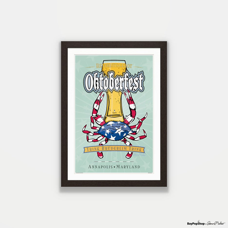 "Oktoberfest 2012" Open Edition Art Print by Ramon Matheu