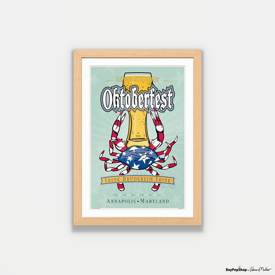"Oktoberfest 2012" Open Edition Art Print by Ramon Matheu