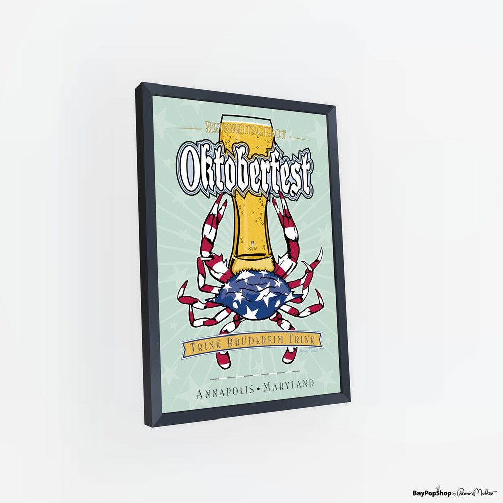 "Oktoberfest 2012" Open Edition Art Print by Ramon Matheu