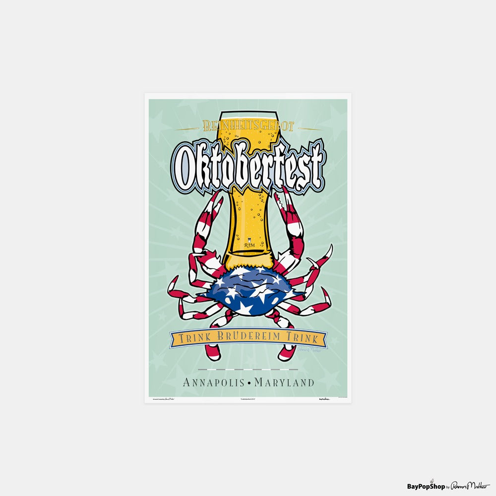 "Oktoberfest 2012" Open Edition Art Print by Ramon Matheu