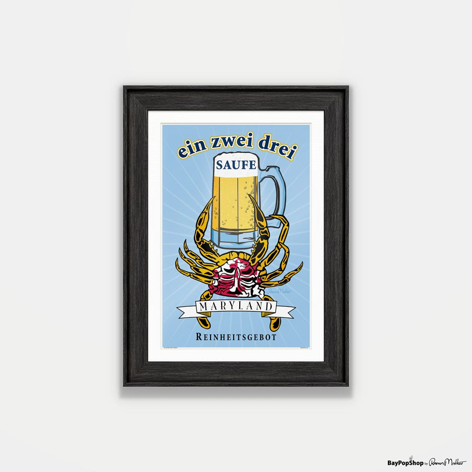 "Oktoberfest 2013" Open Edition Art Print by Ramon Matheu