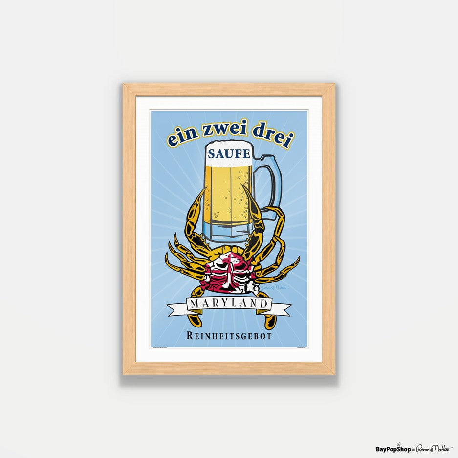 "Oktoberfest 2013" Open Edition Art Print by Ramon Matheu