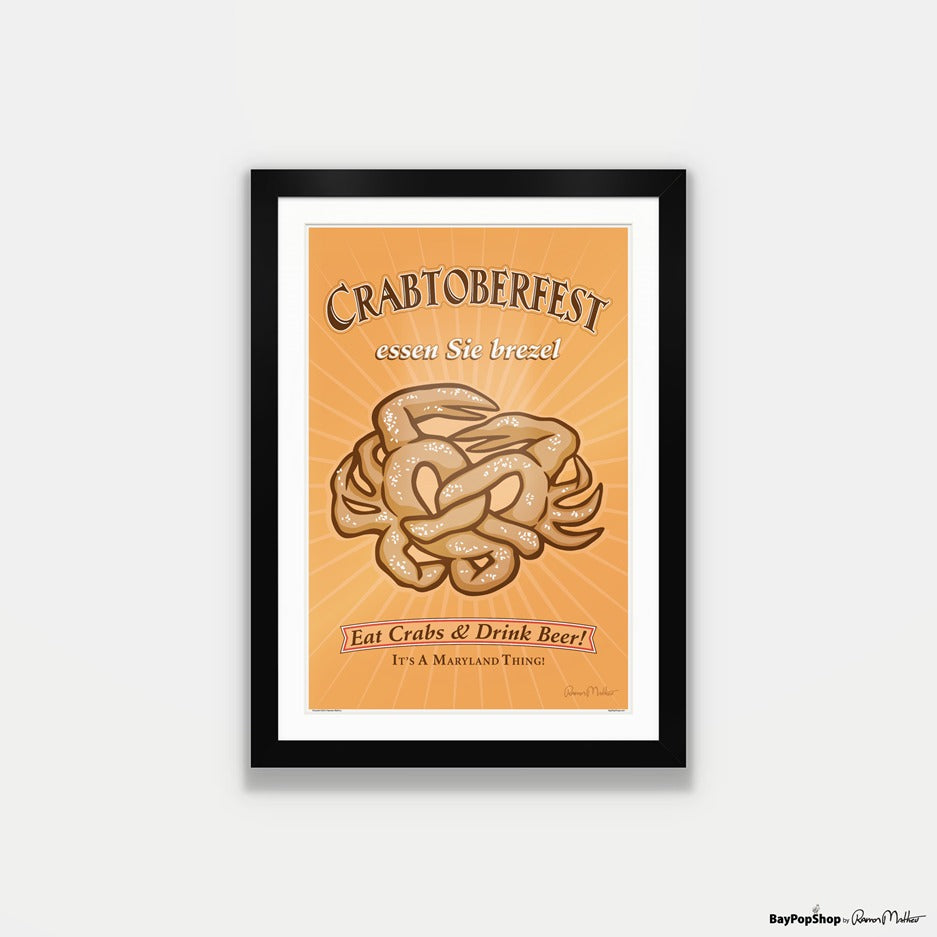 "Crabtoberfest 2014" Open Edition Art Print by Ramon Matheu