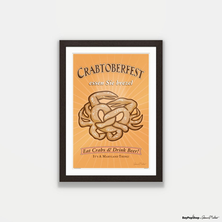"Crabtoberfest 2014" Open Edition Art Print by Ramon Matheu