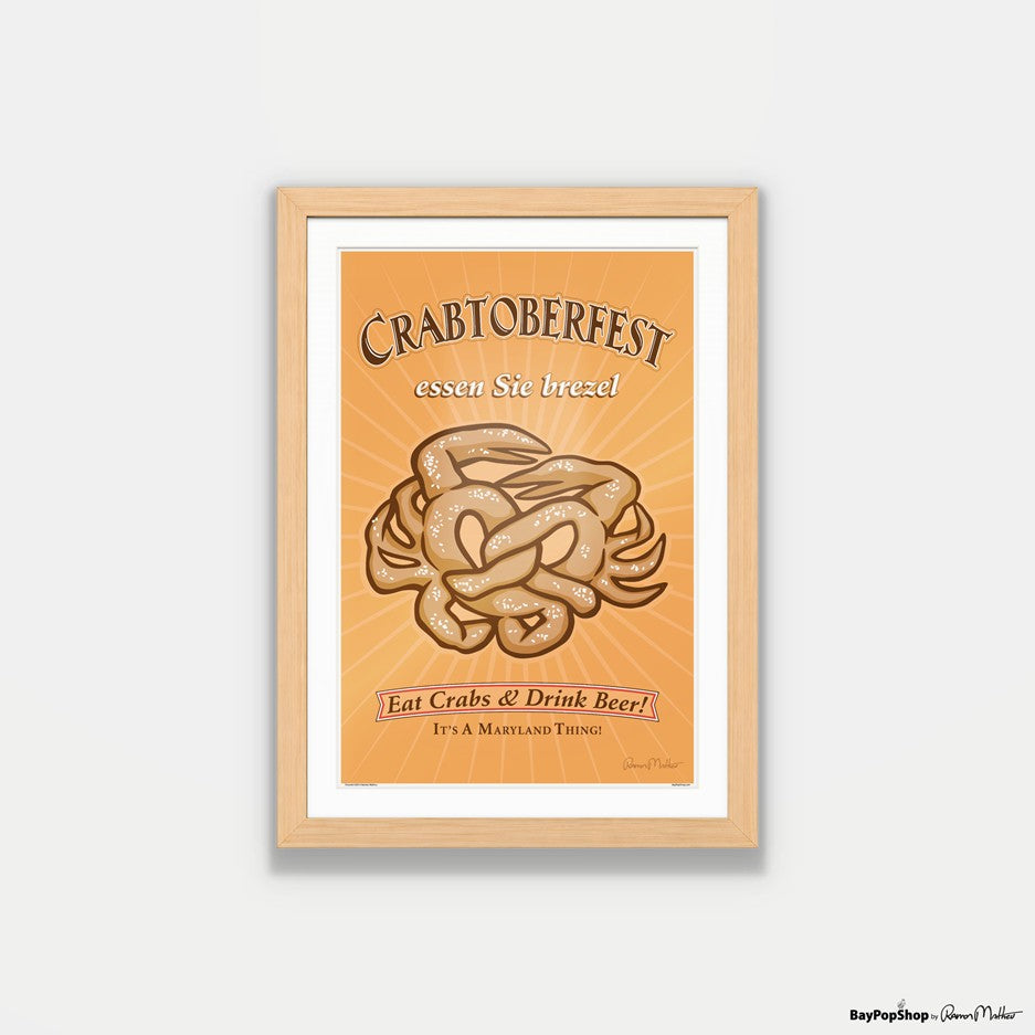 "Crabtoberfest 2014" Open Edition Art Print by Ramon Matheu