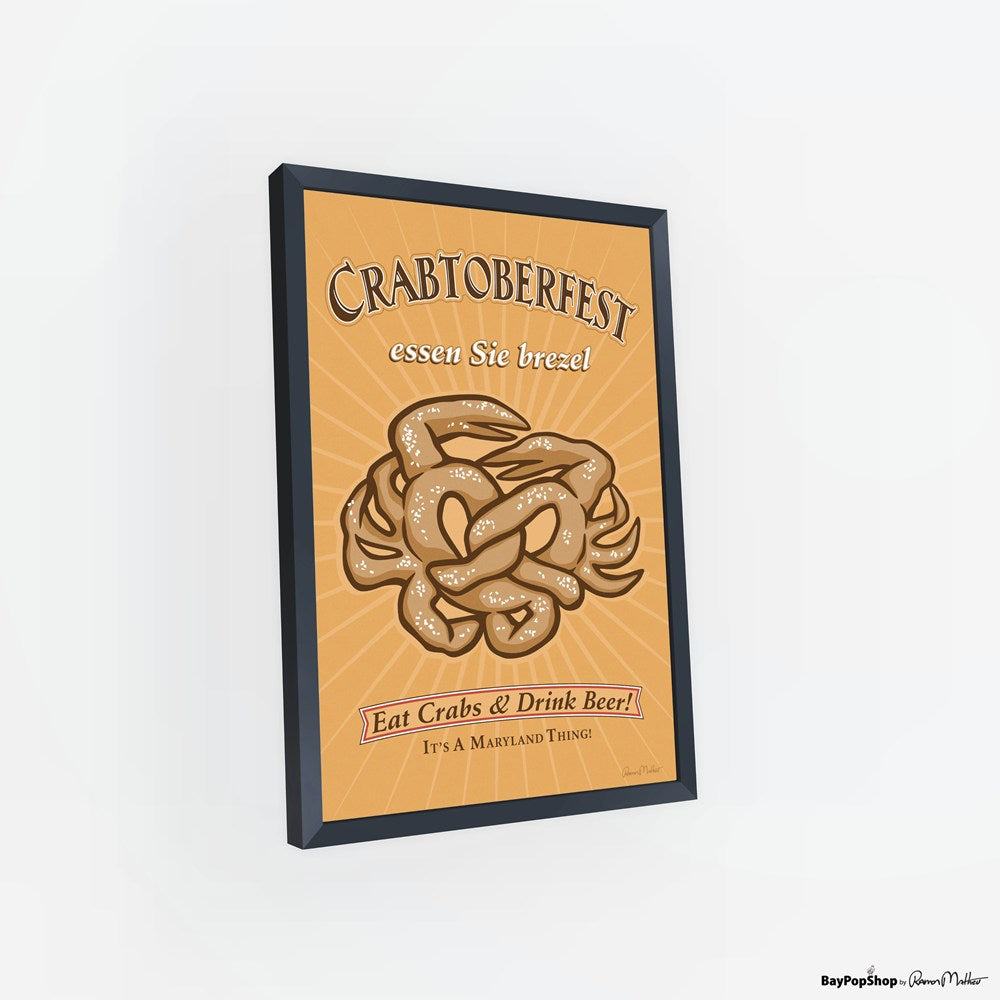 "Crabtoberfest 2014" Open Edition Art Print by Ramon Matheu
