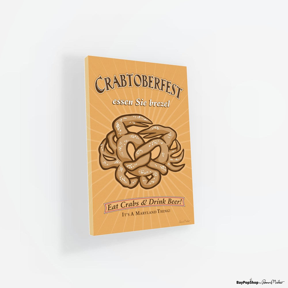 "Crabtoberfest 2014" Open Edition Art Print by Ramon Matheu