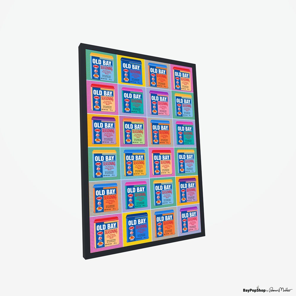 "Old Bay With Spice" Open Edition Art Print by Ramon Matheu