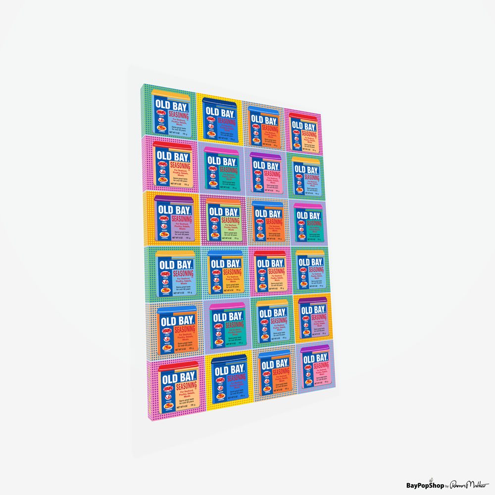 "Old Bay With Spice" Open Edition Art Print by Ramon Matheu