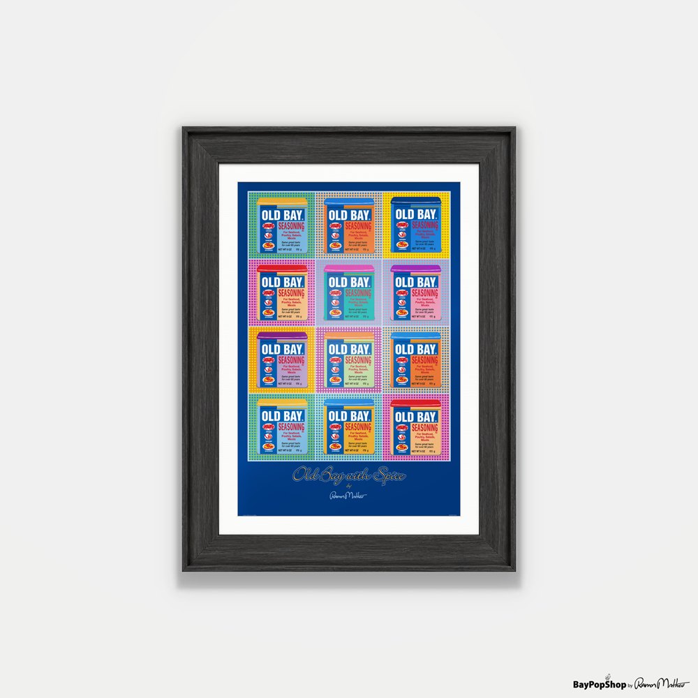 "Old Bay With Spice" Open Edition Art Print by Ramon Matheu