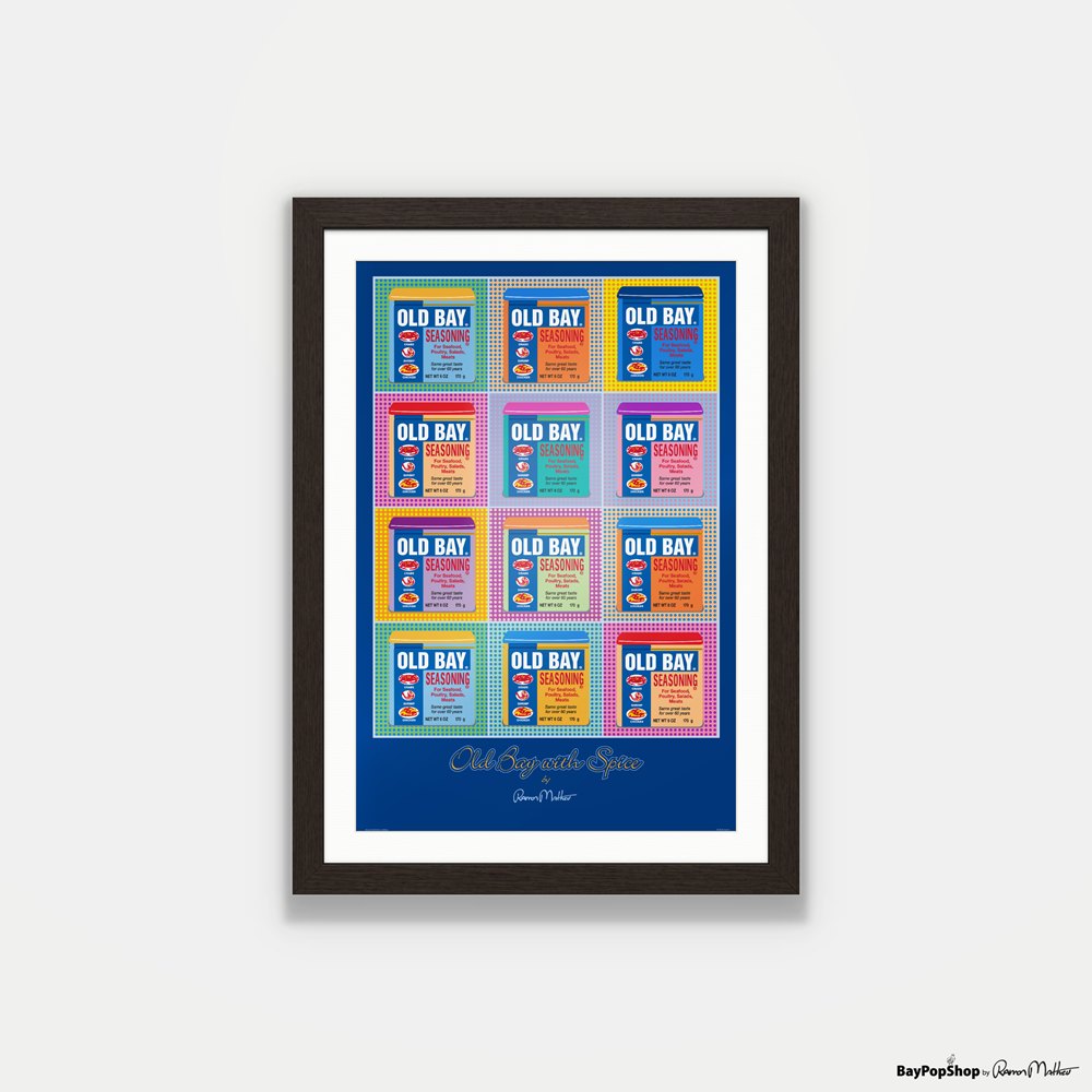 "Old Bay With Spice" Open Edition Art Print by Ramon Matheu