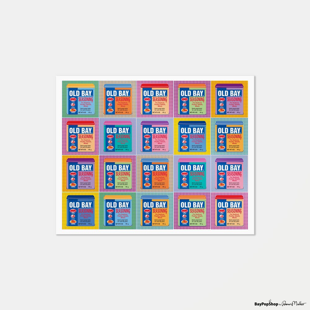 "Old Bay with Spice" Limited Edition Art Print by Ramon Matheu